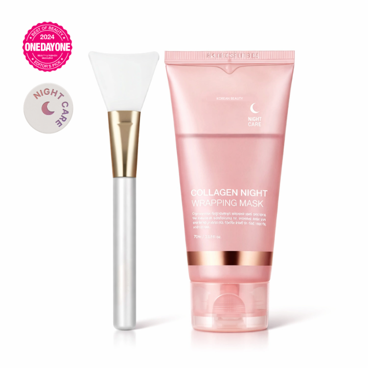 Collagen Night Wrapping Mask — Lifting & Glass Skin Effect