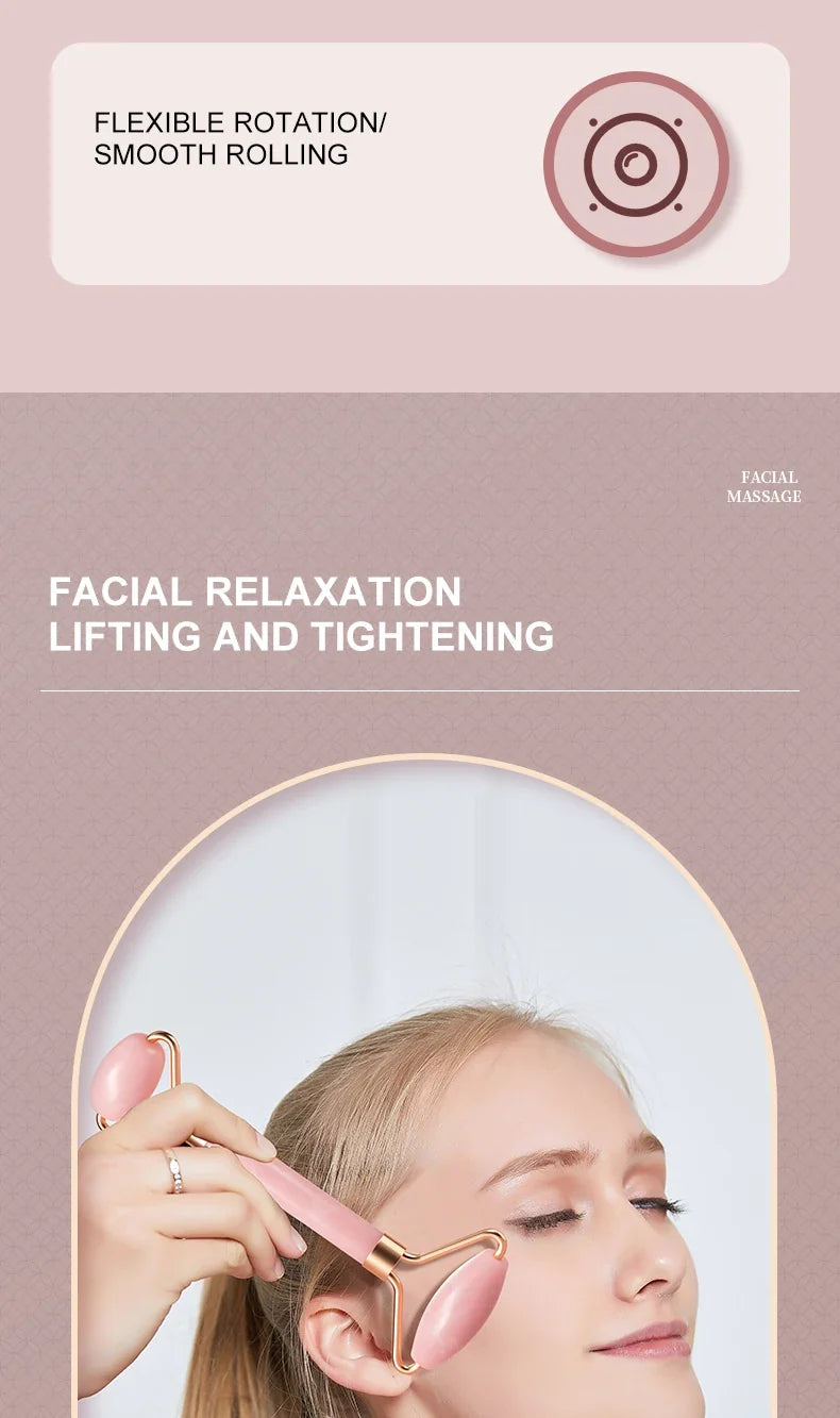 Facial Roller & Gua Sha Set
