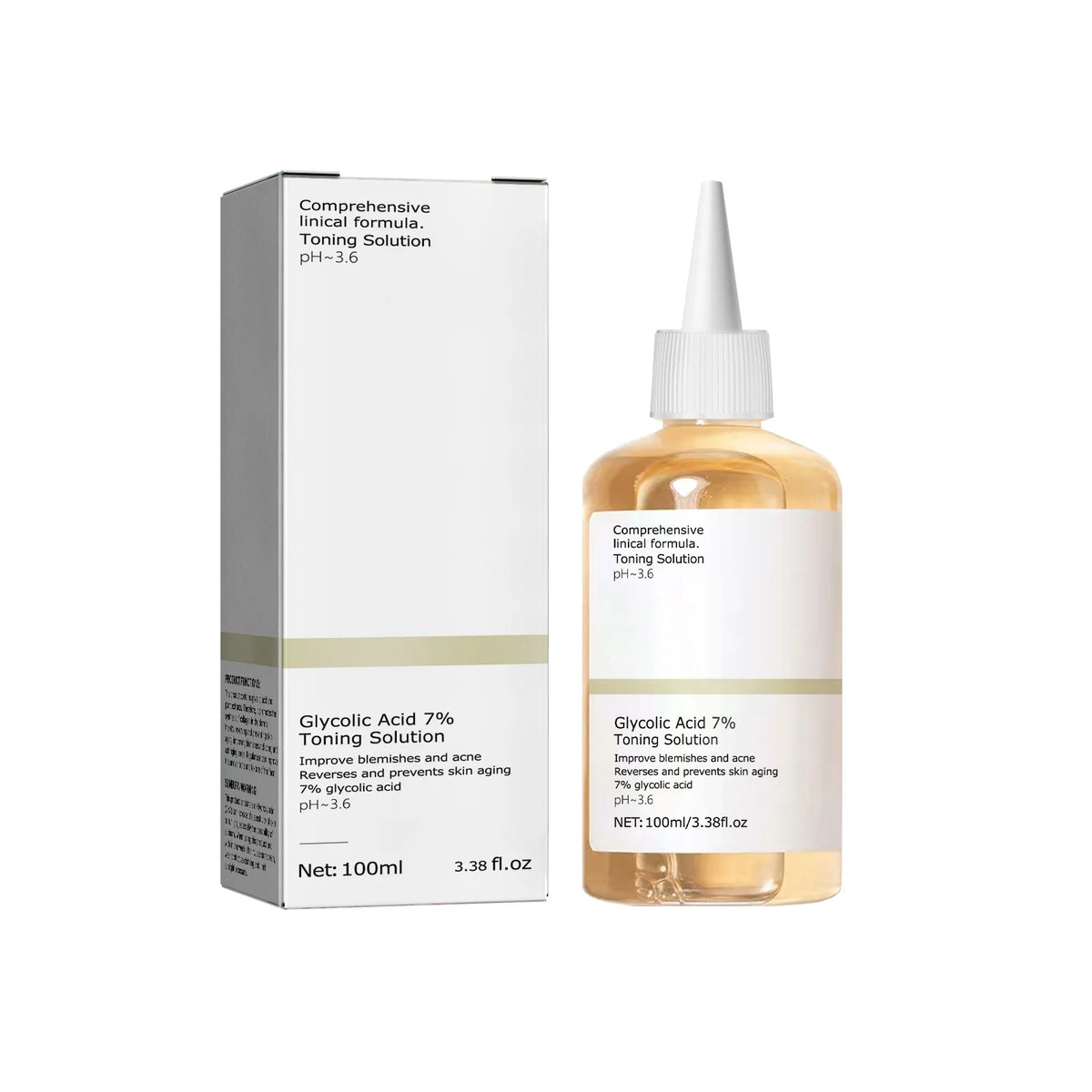 Glycolic Acid 7% Toning Solution | Exfoliating & Brightening Toner